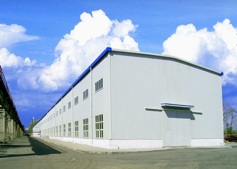 Al-Mg-Mn Panel Steel Structure Frame Warehouse