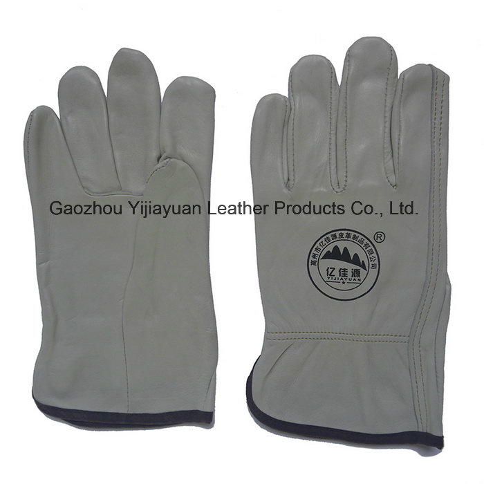 Cowhide Working Safety Construction Gloves for Machanist