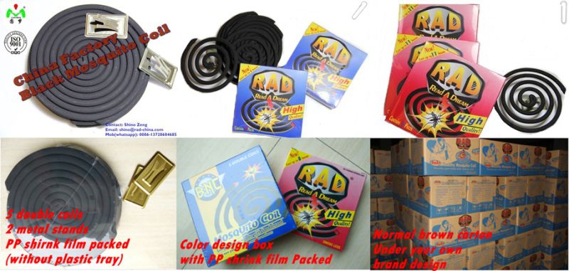 Unbreakable Micro-Smoke Black Mosquito Coil