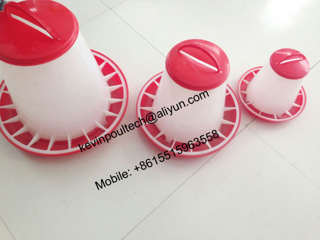 Plastic Feeder and Drinker for Poultry Farms