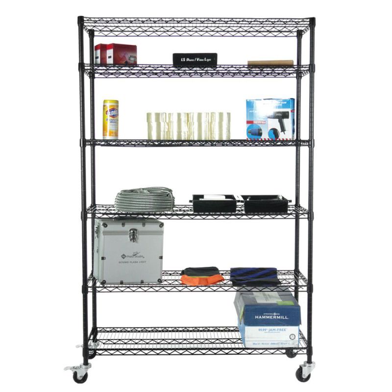 NSF Powder Coated Steel Garage Storage Wire Racking System