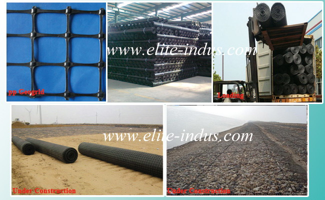 (15*15kn/m) Polypropylene PP Biaxial Bx Geogrids