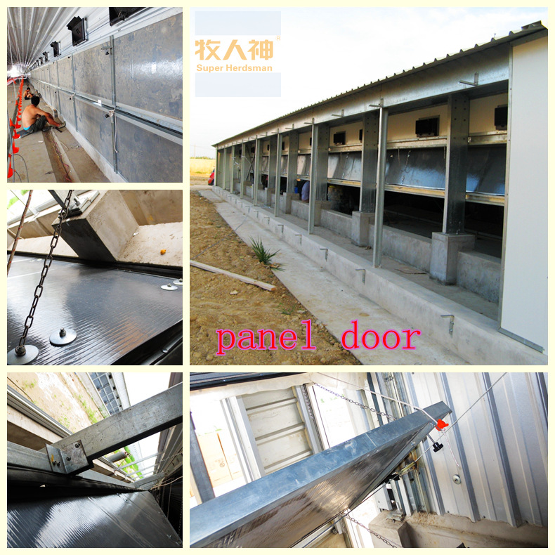 Steel Panel Door for Broiler in Poultry House