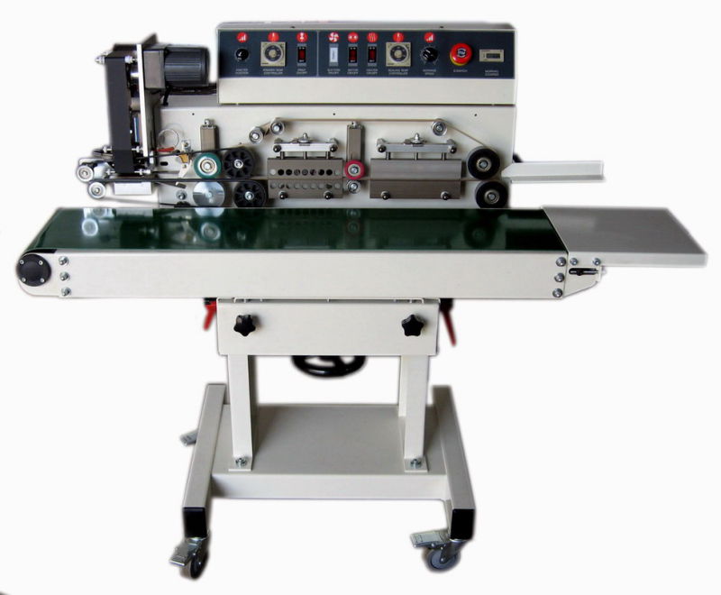 High Speed Vertical Bag Sealing Machine/Bag Sealer with Ribbon Code