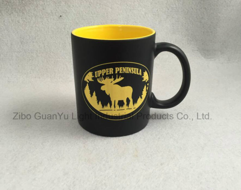 Laser Engraved Mug, Color Coating Mug with Laser Engraving