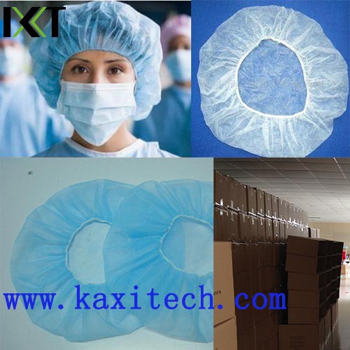 Disposable Bouffant Cap Ready Made Supplier for Medical Protection Hotel and Industry Kxt-Bc01