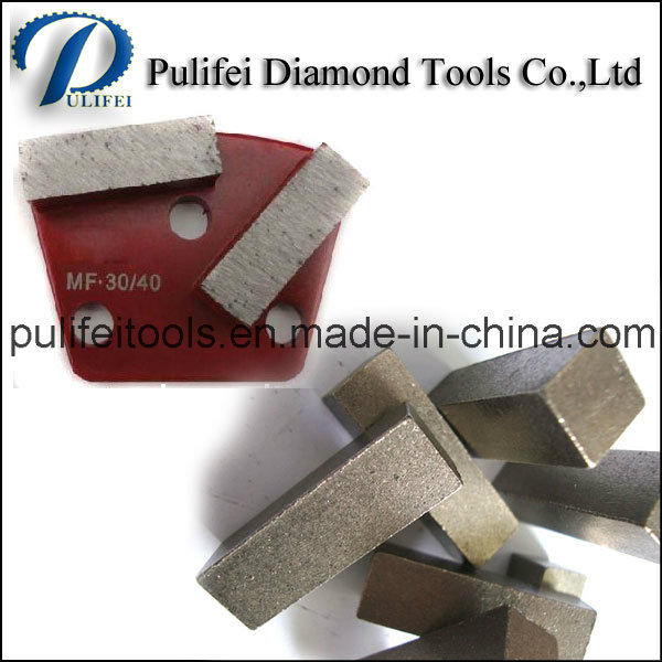 Concrete Floor Grinder Diamond Tools Grinding Segment for Metal Pad