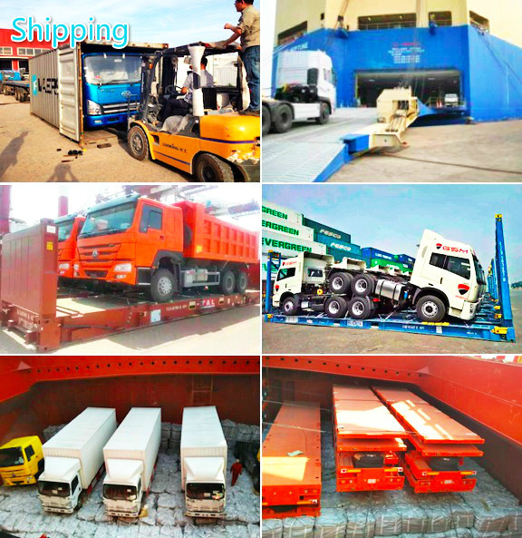 China Factory 3 Axles 30t-80t Hydraulic Low Bed Semi Trailer
