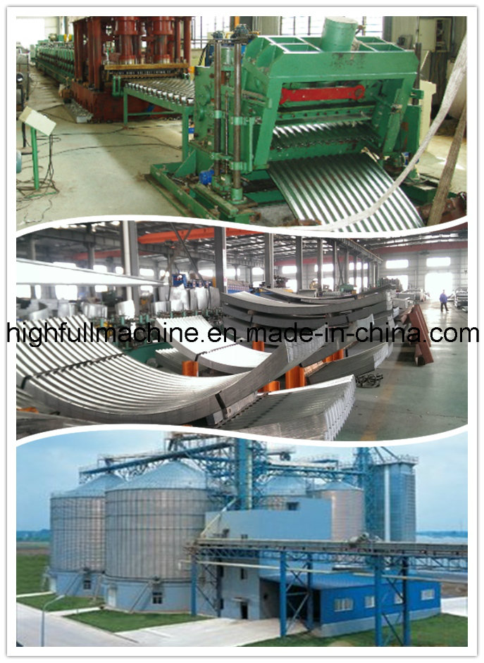 Industry Steel Storage Grain Silo Roll Forming Machine