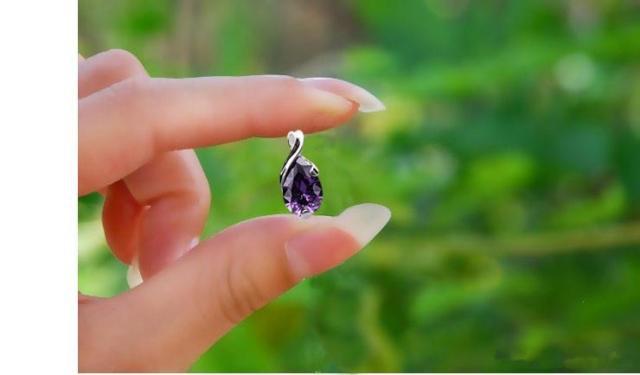 Necklaces Pendants Personalized Crystal Waterdop Pendant Jewelry Crystal Pendant