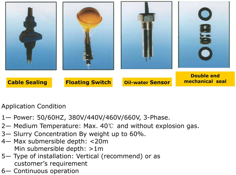 Mining Submersible Sewage Sludge Pump