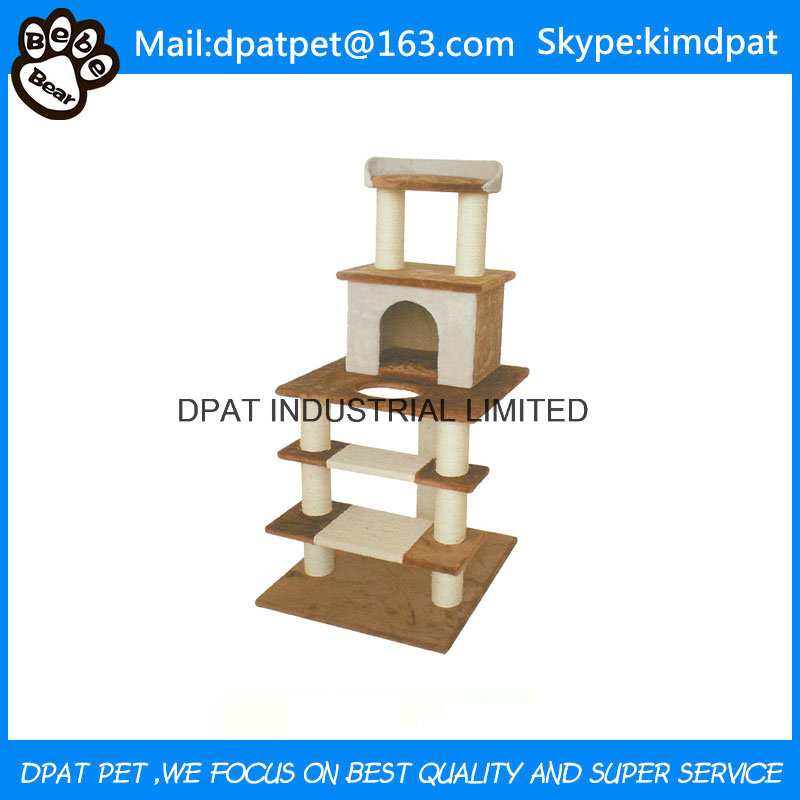 Pet Toys Type and Cats Application Soft Cat Tree for Import