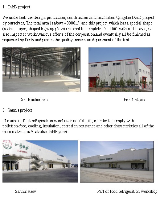 Prefabricated Steel Structure Machine Warehouse (KXD-SSW1018)