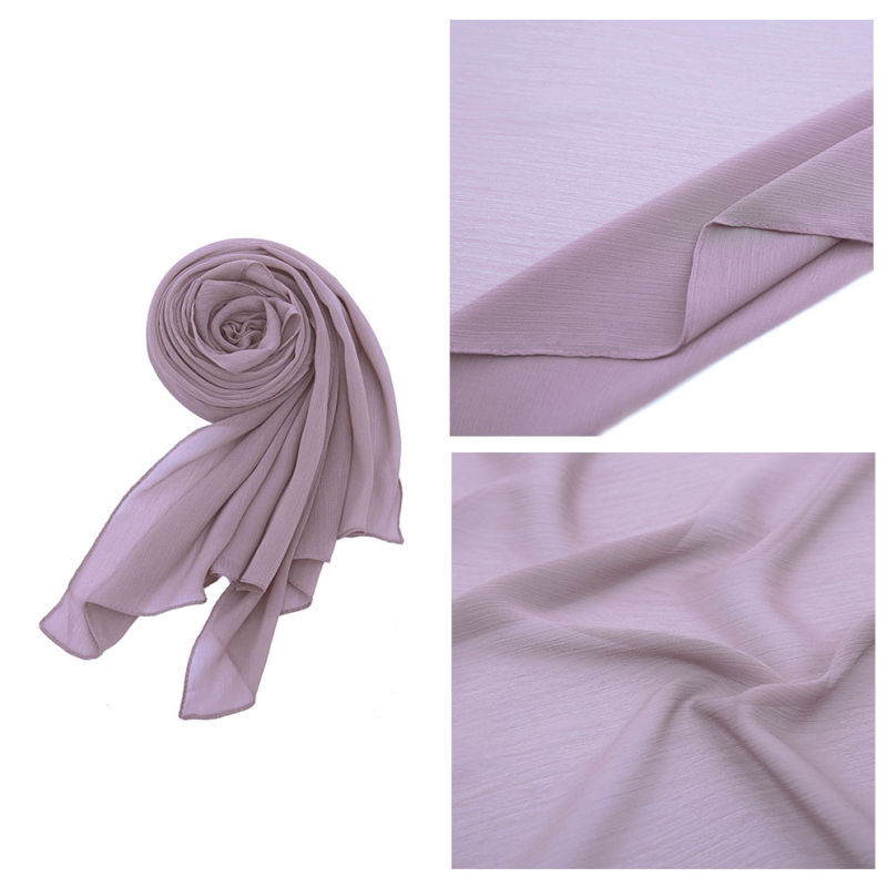 Wrapables Solid Color 100% Polyester Long Scarf