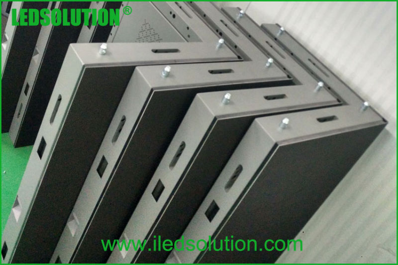 Ledsolution Indoor Outdoor Seamless L Shape Corner LED Display Screen