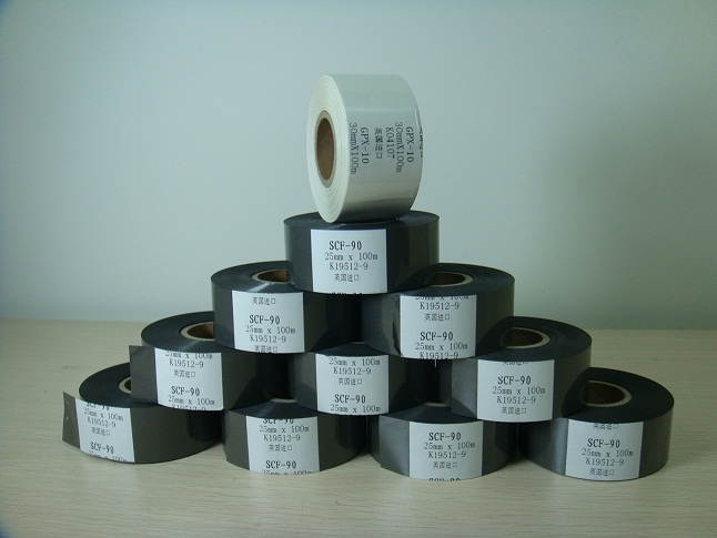 Black Coding Foil Stamping Ribbon