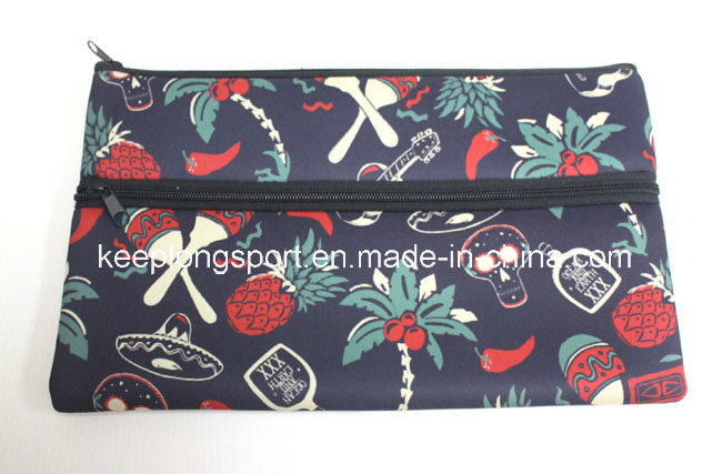 Full Colors Neoprene Pencil Case for School