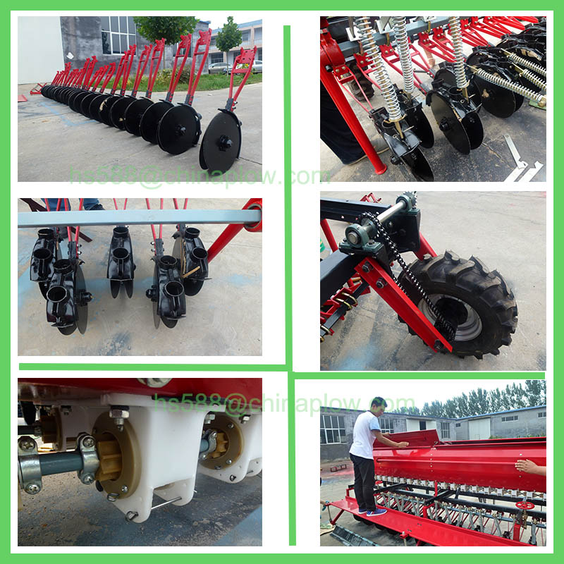 24rows Multifunctional Planter Seeder with Wheels for Tractor Implements