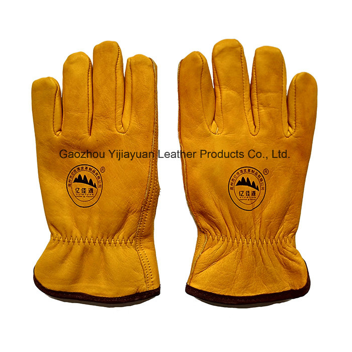 Top Grade Cowhide Winter Safety Warm Gloves for Riggers