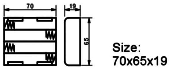 Button Battery Holder Waterproof Battery Holder Battery