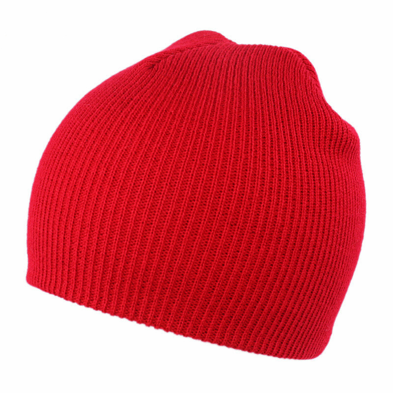 Children Baby Kids Knitted Hat Solid Skull Cap Warm Beanie (HW631)