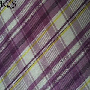 100% Cotton Poplin Woven Yarn Dyed Fabric for Shirts/Dress Rlsc50-23