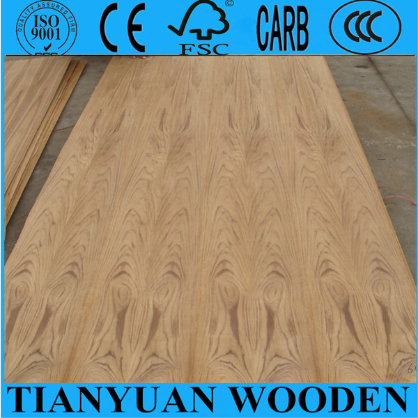 3.5mm 3.2mm 5mm Natural Teak Plywood for Furniture and Decoration