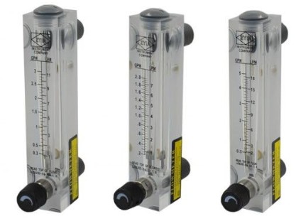 Panel Mount Acrylic Flowmeter-Glass Rotameter-Oxygen Flow Meter