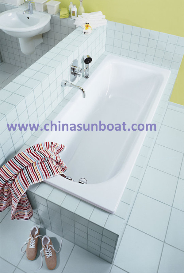 Sunboat Safety Security Enamel Bathtub Enamelware Tub