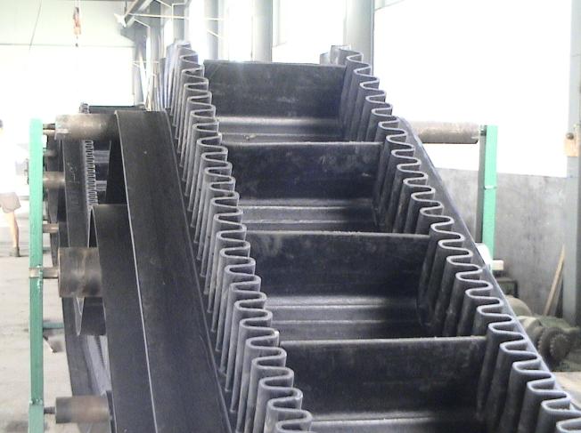 Limestone Sidewall Conveyor Belt for Large DIP Angle