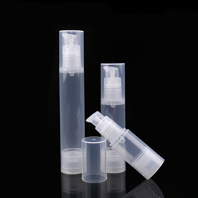 Natural Color Round Bottle with Plastic Pump (NAB17)