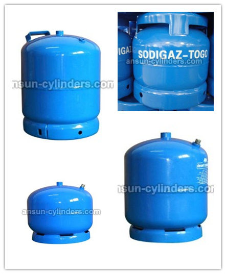 LPG Gas Cylinder&Steel Gas Tank for Camping to Africa (12.5kga)