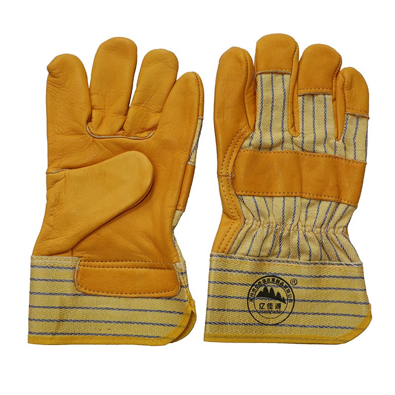 Top Grain Cowhide Gardon Gloves Hand Protective Driving Gloves