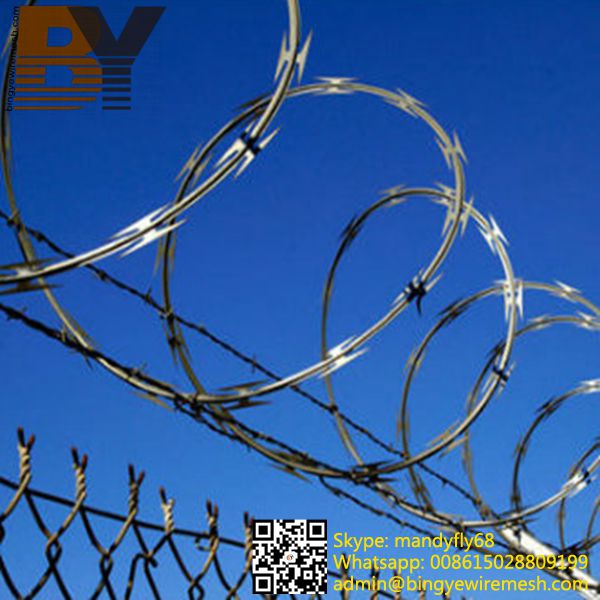 Razor Iron Wire Concertina Wire Babred Wire