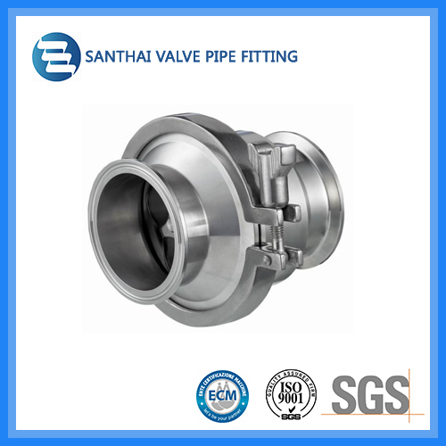 Stainless Steel Sanitary Clamped Check Valve for Food