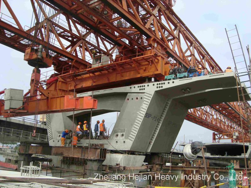 240t-40m Separate Parts of Bridge Launching Gantry Crane (JQ-03)