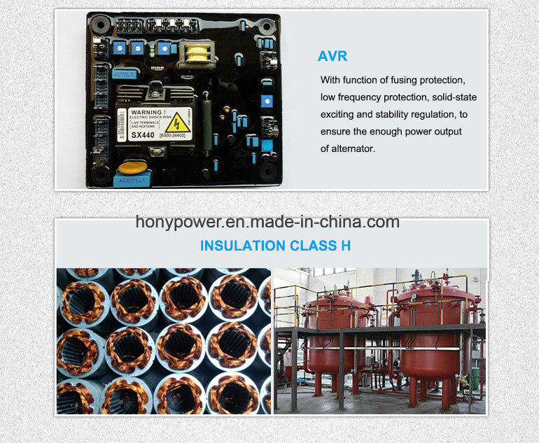 Chinese Supplier Alternator Prices 30kw 50kw 100kw Three Phase Synchronous Copy Stamford Brushless AC