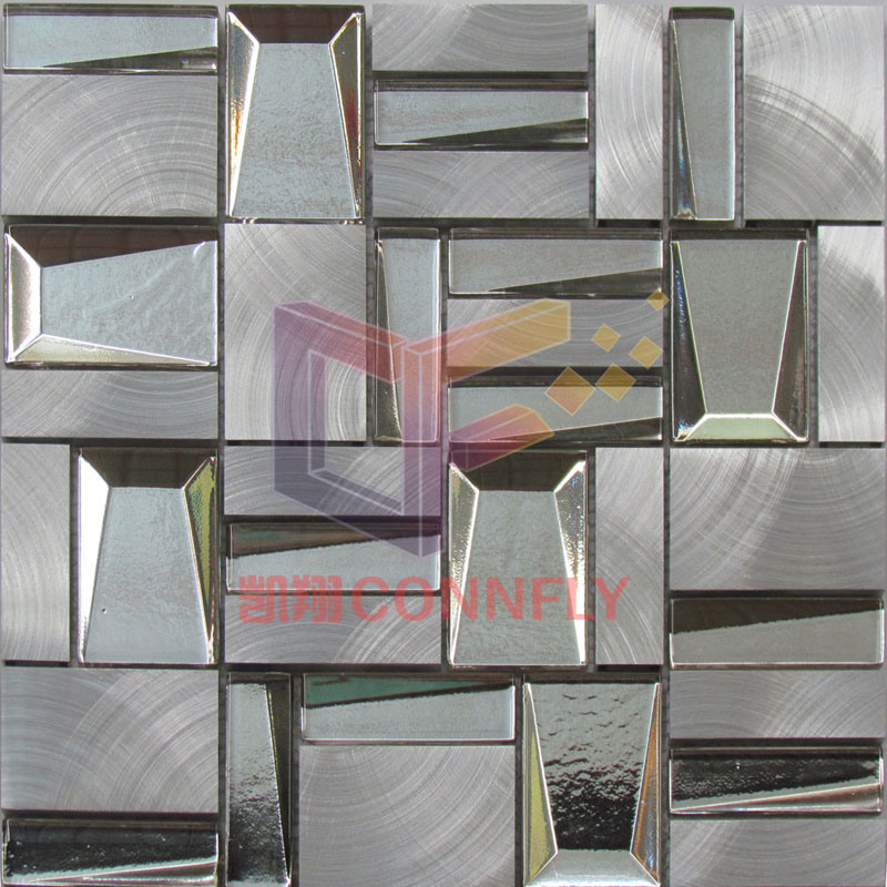 Three-D Glass Design Mosaic Tile (CFA111)