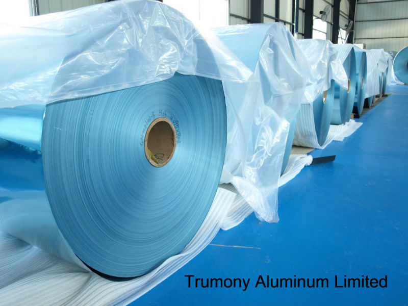 Hydrophilic Aluminum Foil Fin Stock Used in Air Conditioner