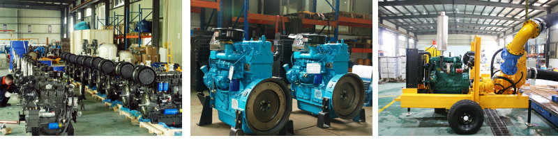 Mobile Dewatering Dirt Drain Diesel Water Pump