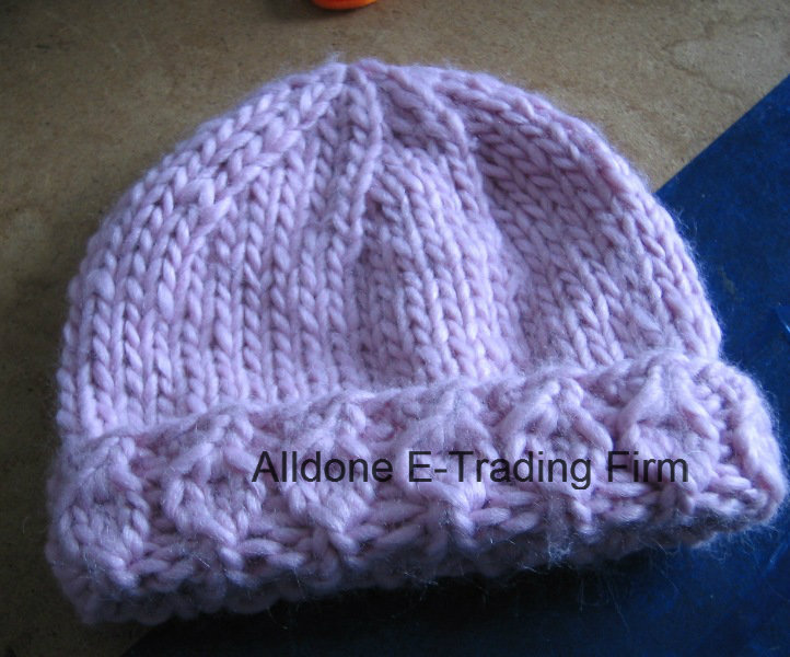 New Design Fashionable Hand Knit Baby Children Hat