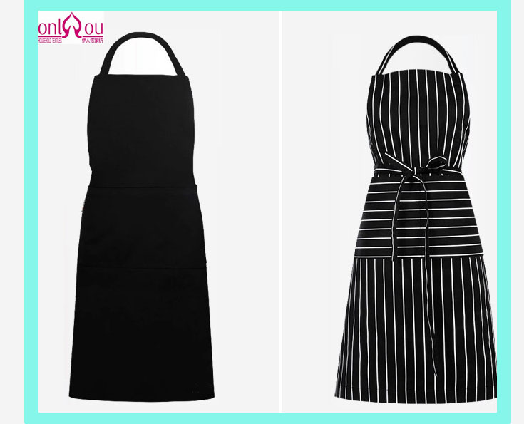 Kitchen Apron with Cotton Polyester Fabric Made in China