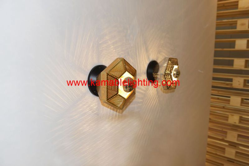 Modern Copper Decorative Bedside Wall Light (1167W)