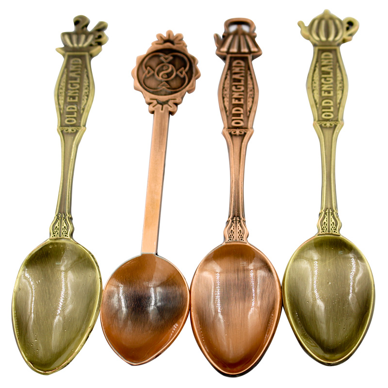 Custom Promotional Gift Metal Souvenir Spoon for Gifts