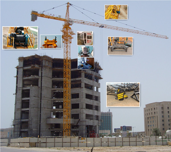 Tower Crane China Supplier for Sale by Hsjj