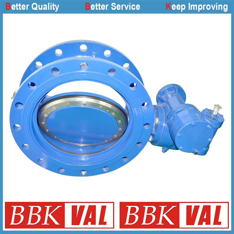 Double Eccentric Double Flange Butterfly Valve Wras Approved