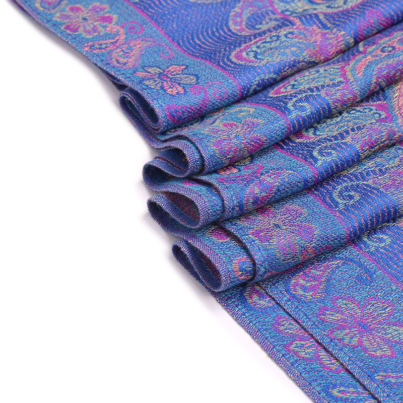 2016 New Arrival Multi Colors Scarf Fashion Lady Jacquard Shawl