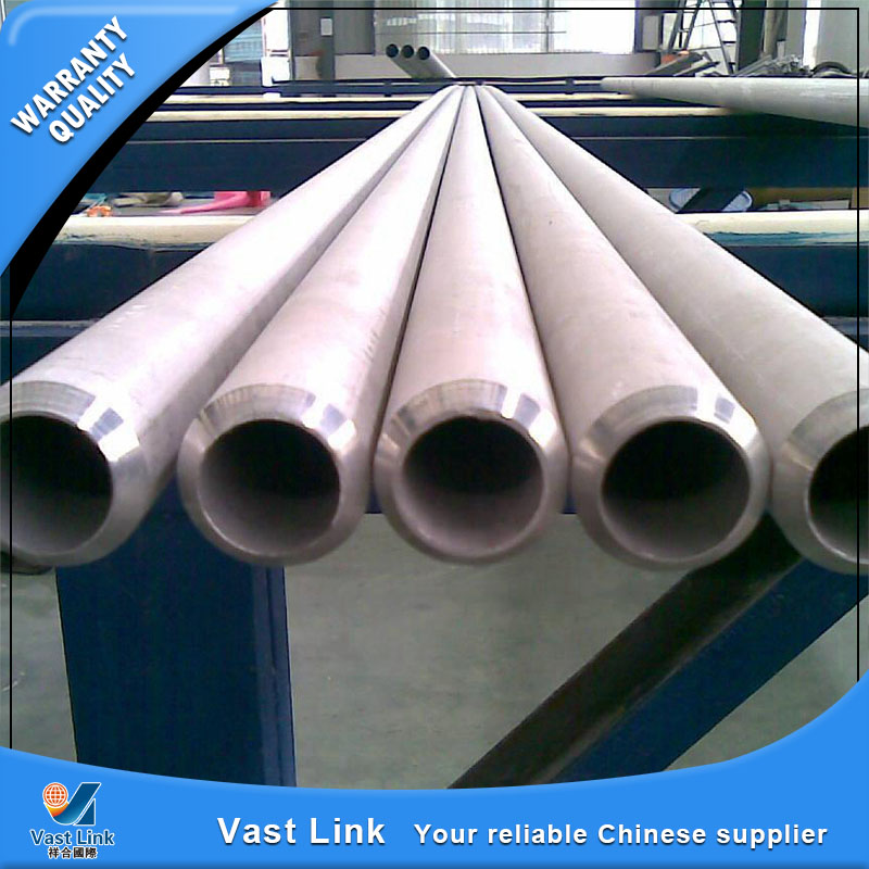 Mill Certificated Stocked ASTM B338 Gr2 Seamless Titanium Tube