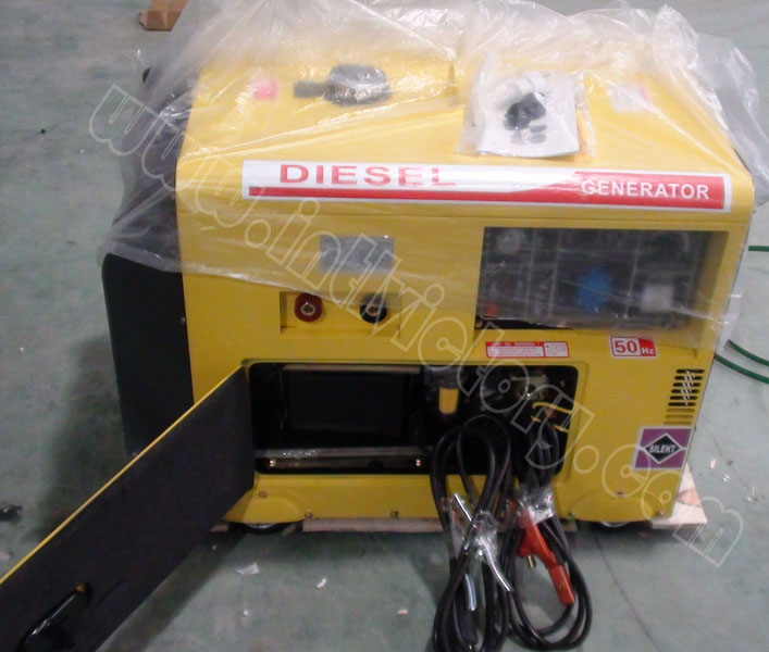 5kVA Silent Diesel Welding Generator with CE/Soncap/Ciq Certifications