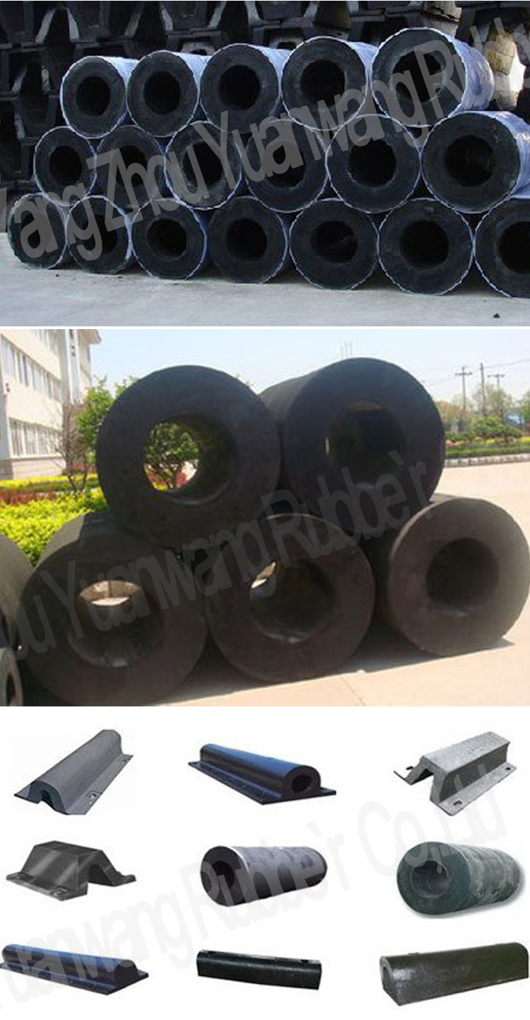 China Factory Supply Hollow Cylinder Rubber Fenders